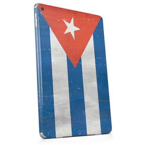 Cuban Flag Distressed Apple iPad Skin
