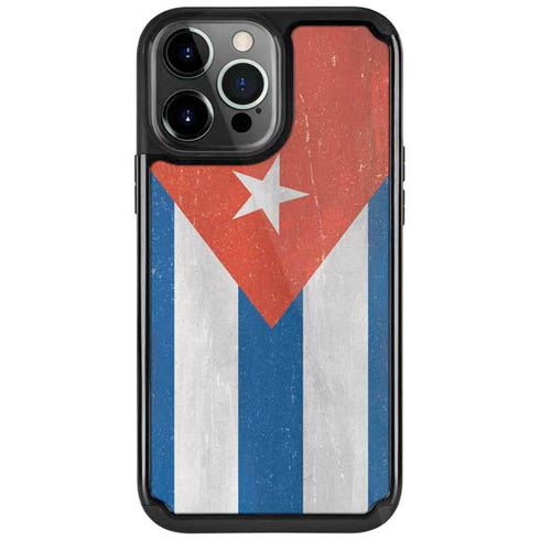 Cuban Flag Distressed iPhone Cases
