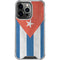 Cuban Flag Distressed iPhone 16 Pro Clear Case