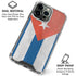 Cuban Flag Distressed iPhone 16 Pro Clear Case