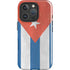Cuban Flag Distressed iPhone 16 Pro Max Impact Case