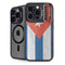 Cuban Flag Distressed iPhone 16 Pro Max Kickstand Case