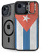 Cuban Flag Distressed iPhone 16e Kickstand Case