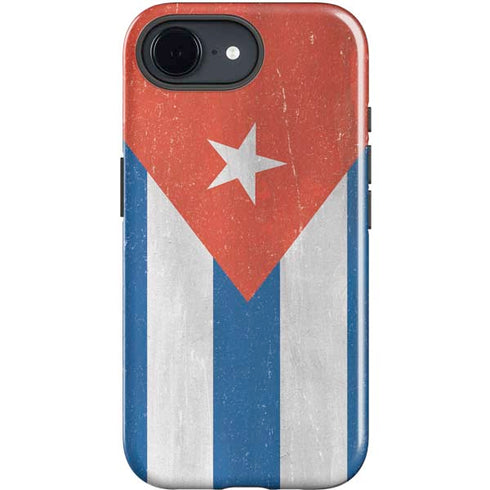 Cuban Flag Distressed iPhone 16e Impact Case