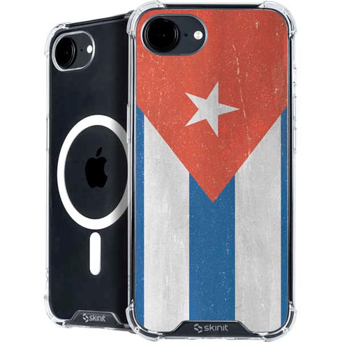 Cuban Flag Distressed iPhone 16e MagSafe Case