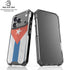 Cuban Flag Distressed iPhone 18 Pro Clear Case