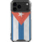 Cuban Flag Distressed iPhone 18 Pro Max Clear Case