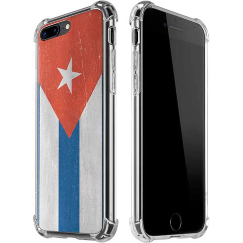 Cuban Flag Distressed iPhone Cases