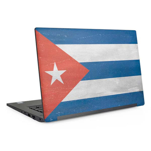 Cuban Flag Distressed Dell Latitude Skin
