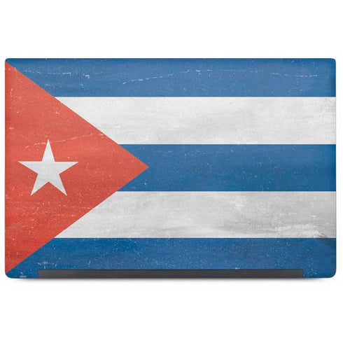 Cuban Flag Distressed Dell Latitude Skin