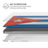 Cuban Flag Distressed MacBook Pro 14in (2021-24) Case plus Skin