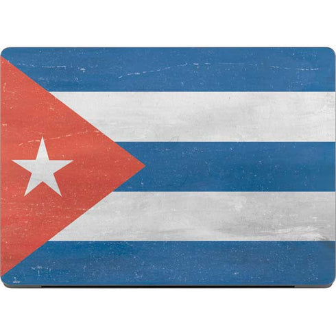 Cuban Flag Distressed Apple MacBook Pro 14-inch Skin