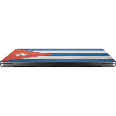 Cuban Flag Distressed Apple MacBook Pro 14-inch Skin