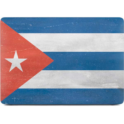 Cuban Flag Distressed Apple MacBook Pro 16-inch Skin