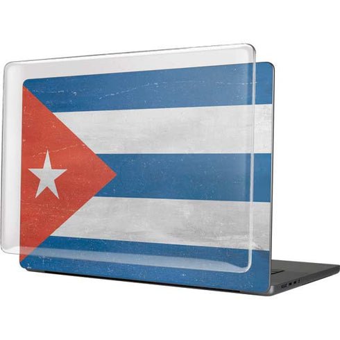 Cuban Flag Distressed MacBook Cases