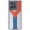 Cuban Flag Distressed Moto G 5G (2025) Clear Case
