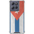 Cuban Flag Distressed Moto G 5G (2025) Clear Case