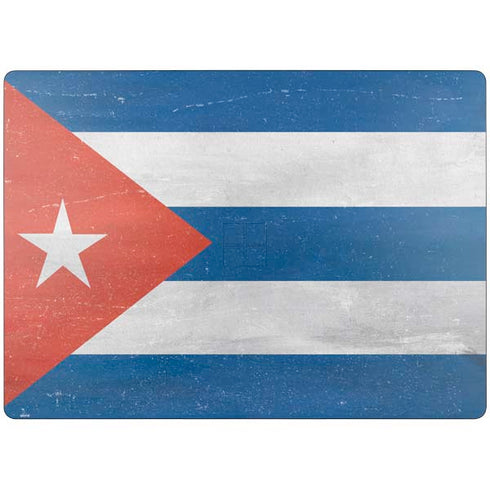 Cuban Flag Distressed Surface Laptop 7 13.8in Skin