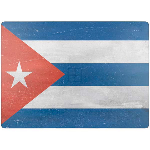Cuban Flag Distressed Surface Laptop 7 15in Skin