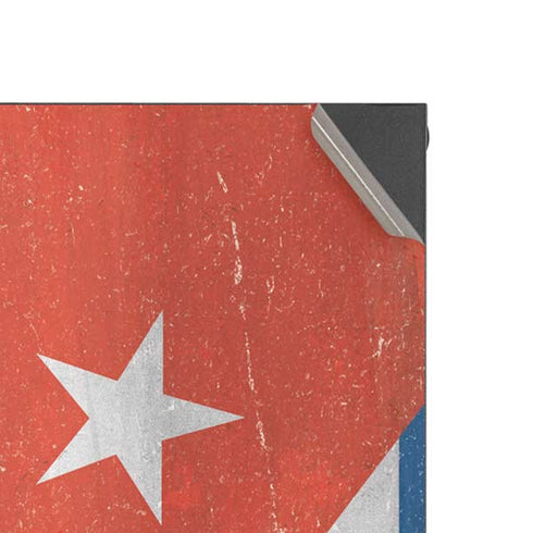 Cuban Flag Distressed XBox Series X Digital Edition Console Skin