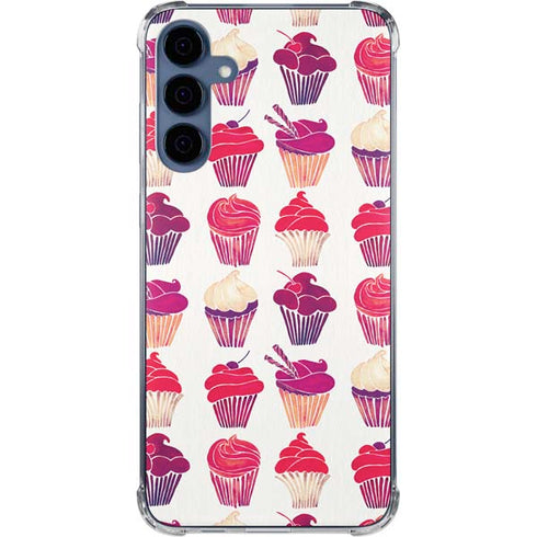 Cupcakes by Cat Coq Galaxy A35 5G Clear Case