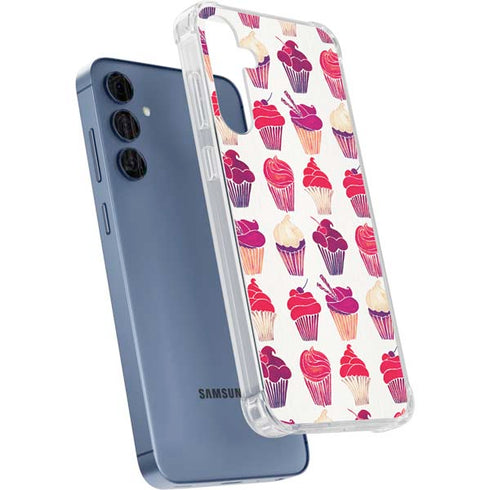 Cupcakes by Cat Coq Galaxy A35 5G Clear Case