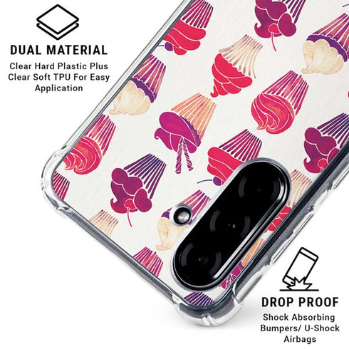 Cupcakes by Cat Coq Galaxy A36 5G Clear Case