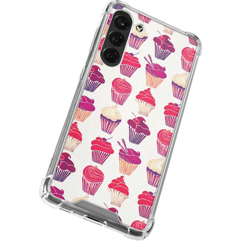 Cupcakes by Cat Coq Galaxy S24 FE Clear Case
