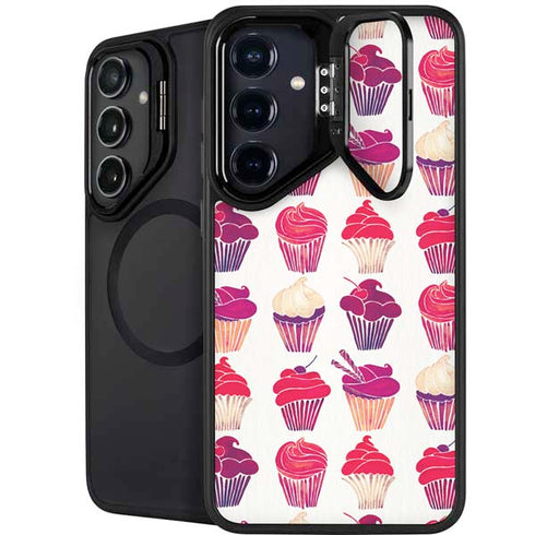 Cupcakes by Cat Coq Galaxy S25 Plus Kickstand Case