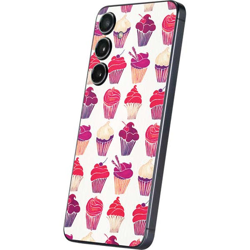 Cupcakes by Cat Coq Galaxy S24 Plus Skin