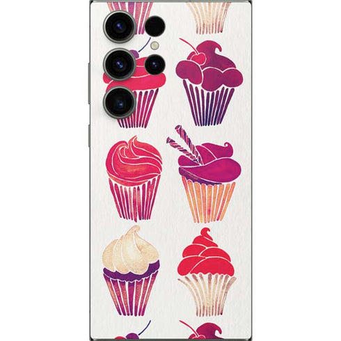 Cupcakes by Cat Coq Galaxy S25 Ultra Skin