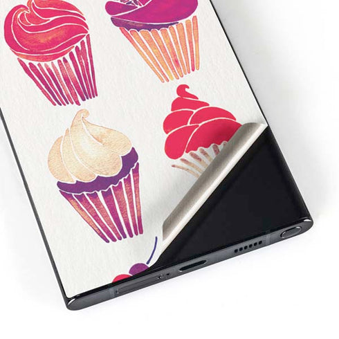 Cupcakes by Cat Coq Galaxy S25 Ultra Skin