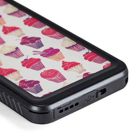 Cupcakes by Cat Coq Galaxy S24 Waterproof Case