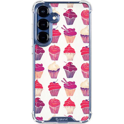 Cupcakes by Cat Coq Galaxy S25 Clear Case