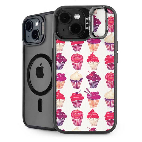 Cupcakes by Cat Coq iPhone 14 Plus Kickstand Case
