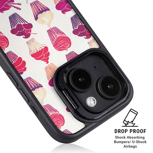 Cupcakes by Cat Coq iPhone 14 Plus Kickstand Case