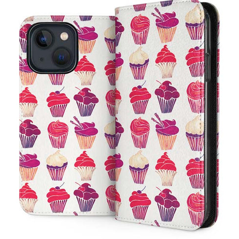 Cupcakes by Cat Coq iPhone 15 Folio Case