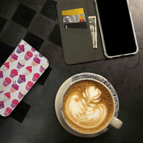 Cupcakes by Cat Coq iPhone 15 Folio Case