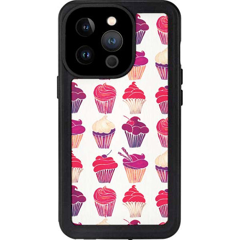 Cupcakes by Cat Coq iPhone 15 Pro Waterproof Case