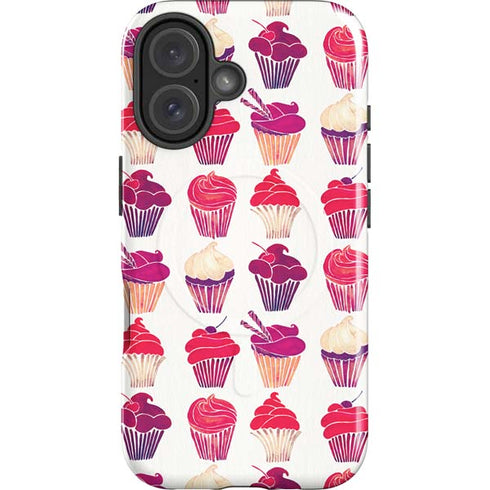 Cupcakes by Cat Coq iPhone 16 Magsafe Impact Case