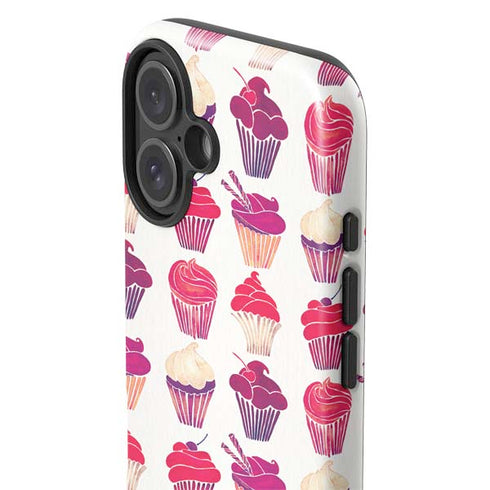 Cupcakes by Cat Coq iPhone 16 Plus Impact Case