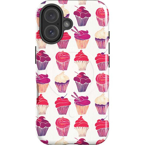 Cupcakes by Cat Coq iPhone 16 Plus Magsafe Impact Case