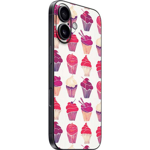 Cupcakes by Cat Coq iPhone 16 Plus Skin