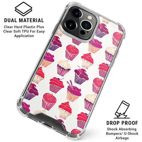 Cupcakes by Cat Coq iPhone 16 Pro Max Clear Case