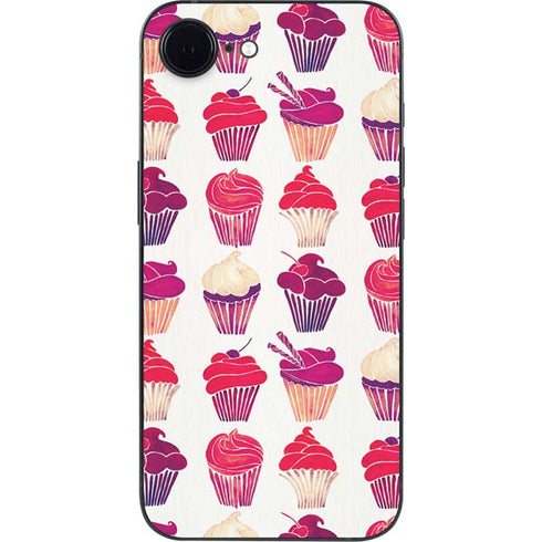 Cupcakes by Cat Coq iPhone 16e Skin