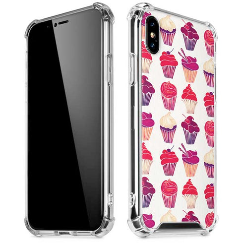 Cupcakes by Cat Coq iPhone X/XS Clear Case