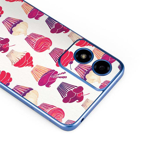 Cupcakes by Cat Coq Moto G Play 4G (2024) Skin