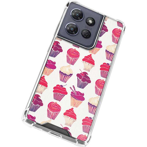Cupcakes by Cat Coq Moto G Play 5G (2025) Clear Case