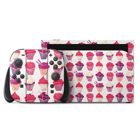 Cupcakes by Cat Coq Nintendo Switch 2 (2025) with Joy-Con Skin