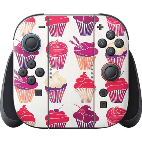 Cupcakes by Cat Coq Nintendo Switch 2 (2025) Joy-Con Controller Skin